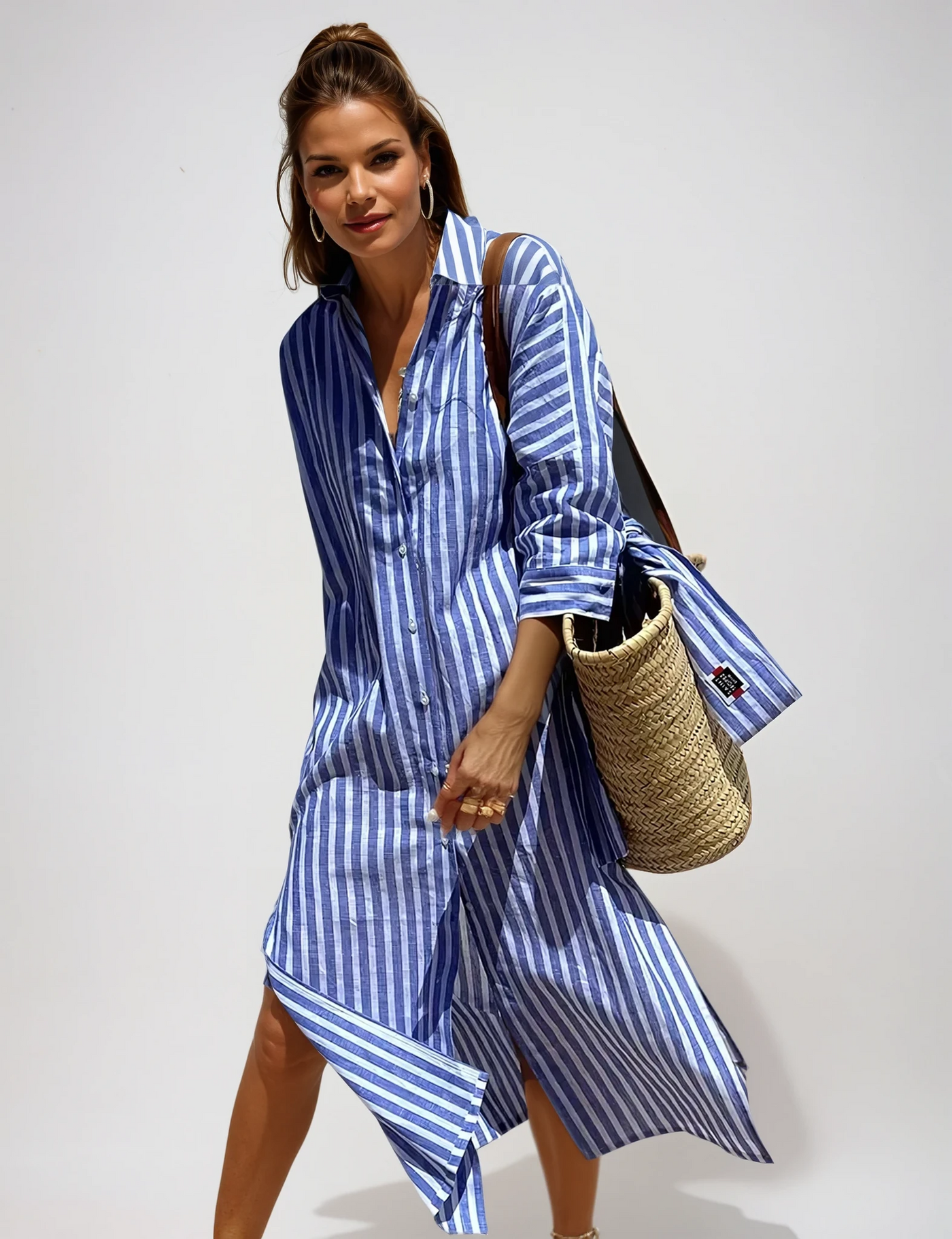 Sophie™ | Striped Shirt Dress