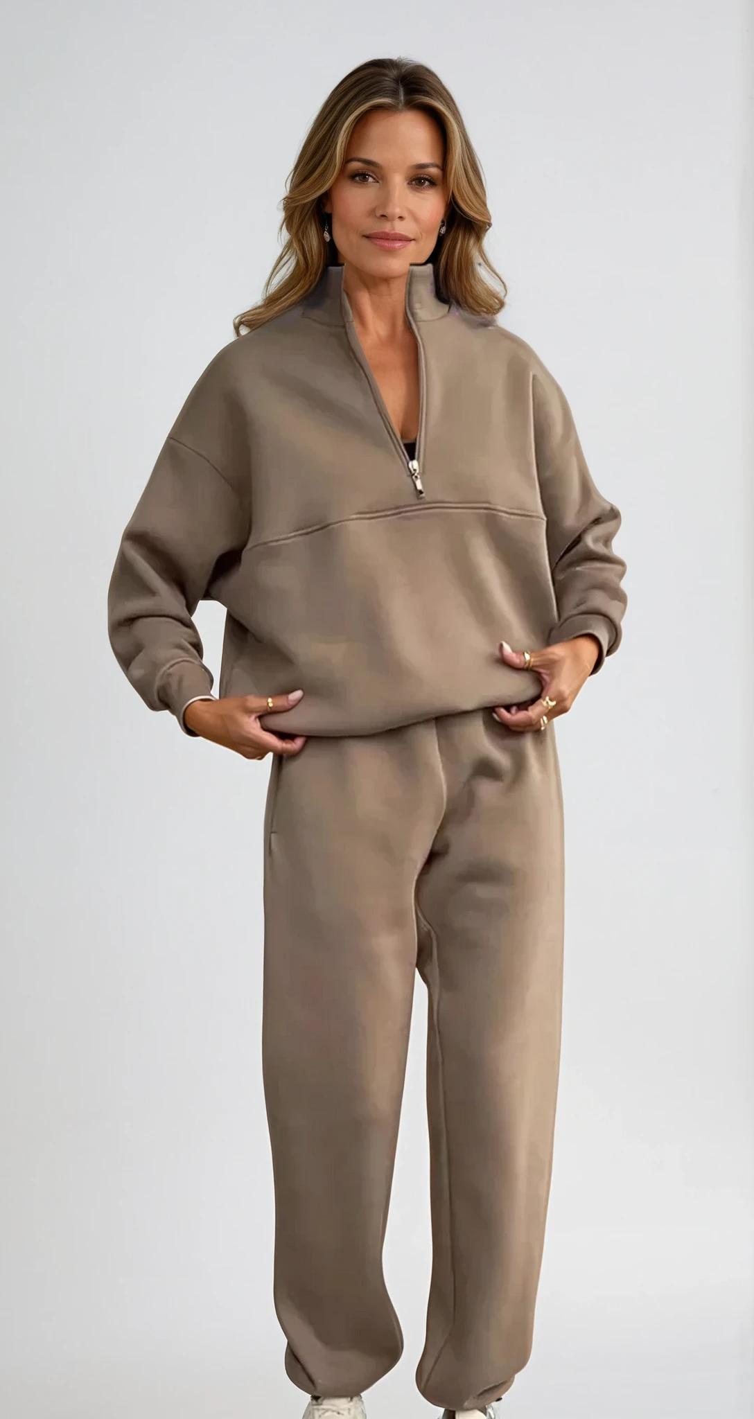 Jenny™ | Cotton-Blended Two-Piece Tracksuit