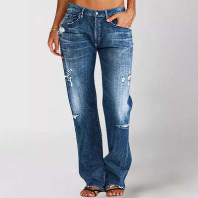 Viktoria™ | Loose Wide-Leg Denim Jeans