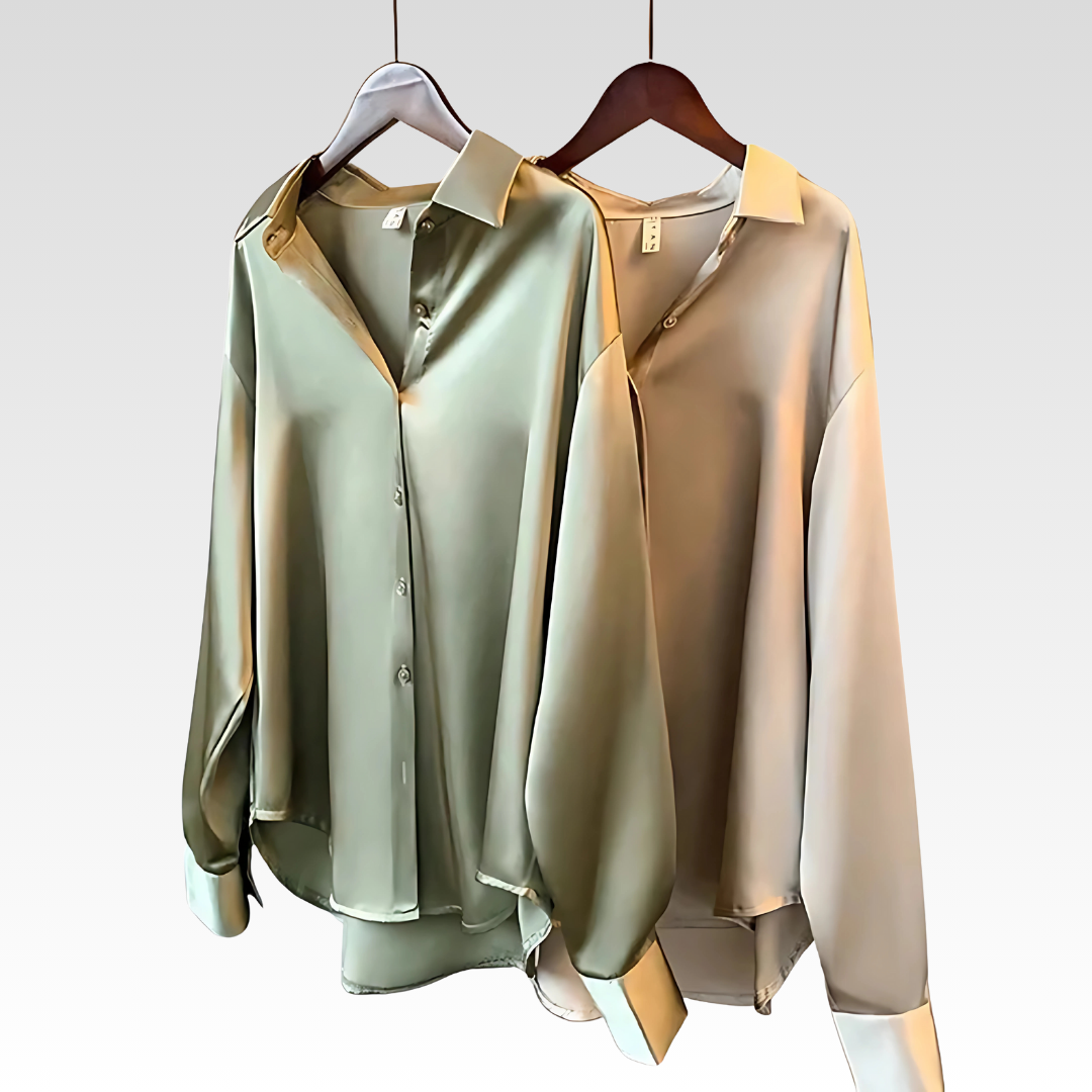 Camilla™ | Satin Shirt for Women